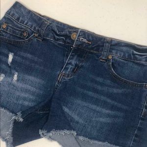 Women Indigo Rein Forever Cut Off Sz 3 Jean Shorts
